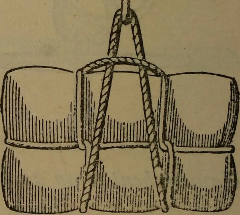 An illustration from Young sailor's assistant in practical seamanship including the rules of the road; directions for resuscitating the apparently drowned, etc., etc., together with the salutes ... naval signal flags, Very's lights, and the international code of signals, 1893, leaf 131