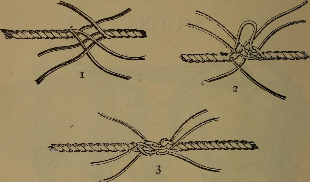 An illustration from Young sailor's assistant in practical seamanship including the rules of the road; directions for resuscitating the apparently drowned, etc., etc., together with the salutes ... naval signal flags, Very's lights, and the international code of signals, 1893, leaf 133