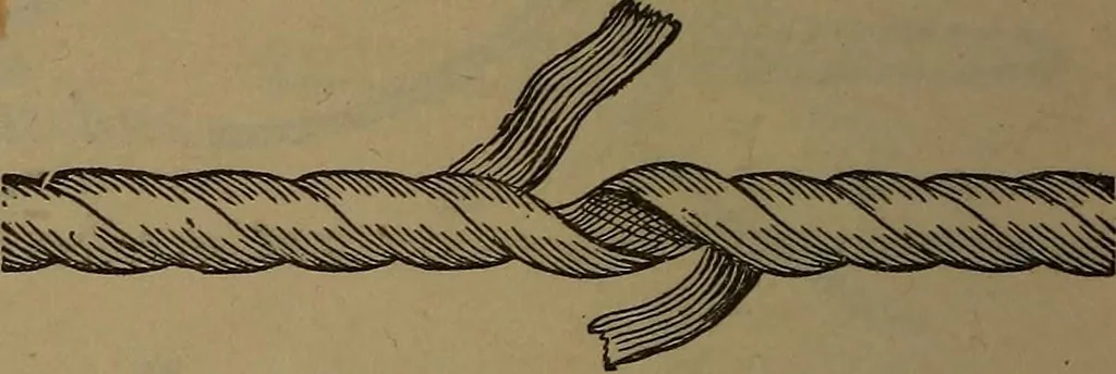 An illustration from Young sailor's assistant in practical seamanship including the rules of the road; directions for resuscitating the apparently drowned, etc., etc., together with the salutes ... naval signal flags, Very's lights, and the international code of signals, 1893, leaf 135