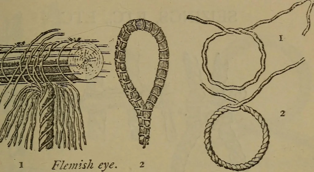 An illustration from Young sailor's assistant in practical seamanship including the rules of the road; directions for resuscitating the apparently drowned, etc., etc., together with the salutes ... naval signal flags, Very's lights, and the international code of signals, 1893, leaf 136
