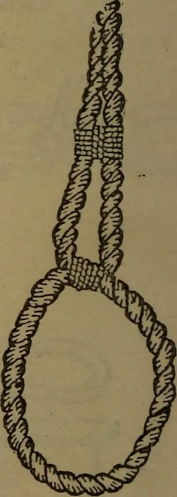 An illustration from Young sailor's assistant in practical seamanship including the rules of the road; directions for resuscitating the apparently drowned, etc., etc., together with the salutes ... naval signal flags, Very's lights, and the international code of signals, 1893, leaf 137