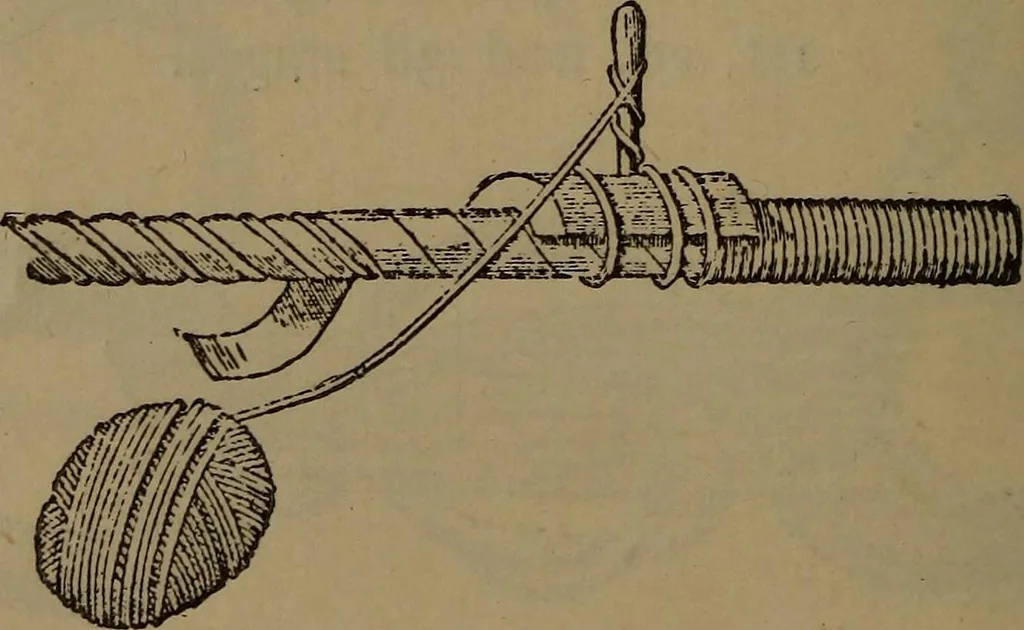 An illustration from Young sailor's assistant in practical seamanship including the rules of the road; directions for resuscitating the apparently drowned, etc., etc., together with the salutes ... naval signal flags, Very's lights, and the international code of signals, 1893, leaf 139