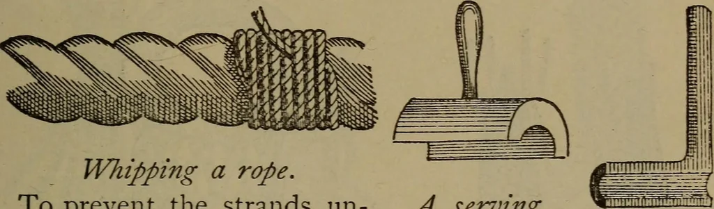 An illustration from Young sailor's assistant in practical seamanship including the rules of the road; directions for resuscitating the apparently drowned, etc., etc., together with the salutes ... naval signal flags, Very's lights, and the international code of signals, 1893, leaf 140