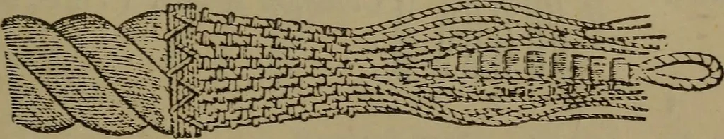 An illustration from Young sailor's assistant in practical seamanship including the rules of the road; directions for resuscitating the apparently drowned, etc., etc., together with the salutes ... naval signal flags, Very's lights, and the international code of signals, 1893, leaf 140