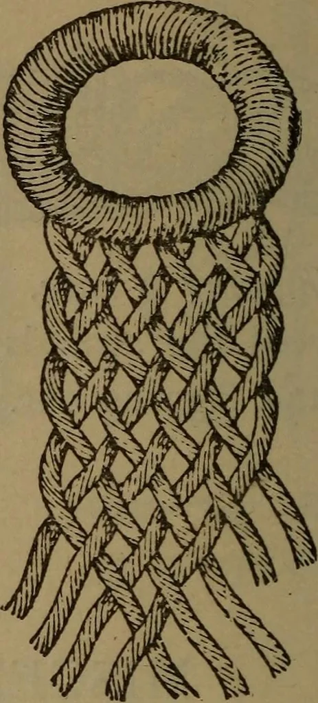 An illustration from Young sailor's assistant in practical seamanship including the rules of the road; directions for resuscitating the apparently drowned, etc., etc., together with the salutes ... naval signal flags, Very's lights, and the international code of signals, 1893, leaf 141
