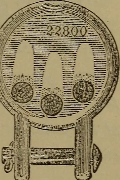 An illustration from Young sailor's assistant in practical seamanship including the rules of the road; directions for resuscitating the apparently drowned, etc., etc., together with the salutes ... naval signal flags, Very's lights, and the international code of signals, 1893, leaf 246