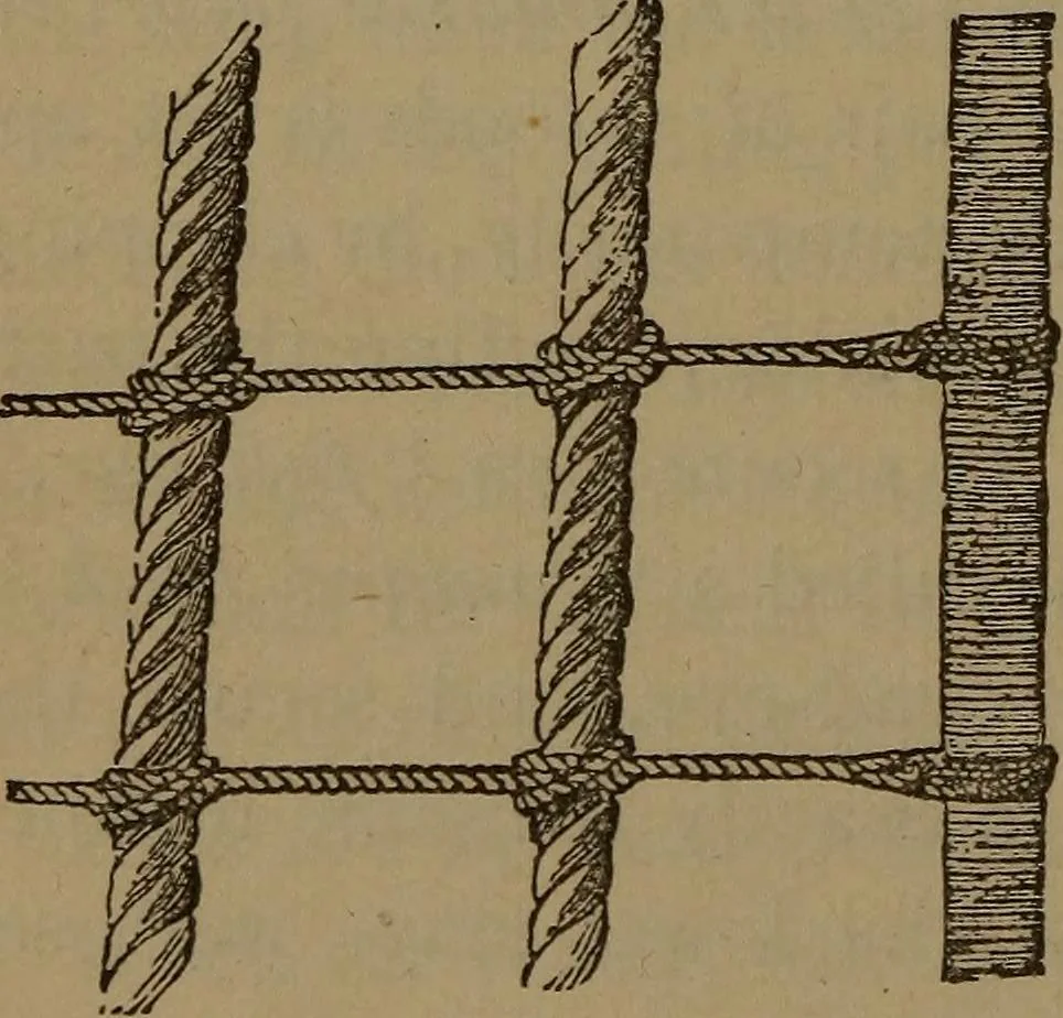 An illustration from Young sailor's assistant in practical seamanship including the rules of the road; directions for resuscitating the apparently drowned, etc., etc., together with the salutes ... naval signal flags, Very's lights, and the international code of signals, 1893, leaf 275
