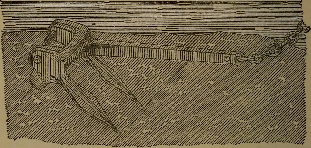 An illustration from Young sailor's assistant in practical seamanship including the rules of the road; directions for resuscitating the apparently drowned, etc., etc., together with the salutes ... naval signal flags, Very's lights, and the international code of signals, 1893, leaf 373