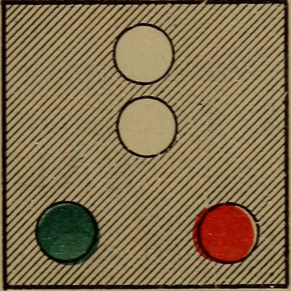 An illustration from Young sailor's assistant in practical seamanship including the rules of the road; directions for resuscitating the apparently drowned, etc., etc., together with the salutes ... naval signal flags, Very's lights, and the international code of signals, 1893, leaf 52