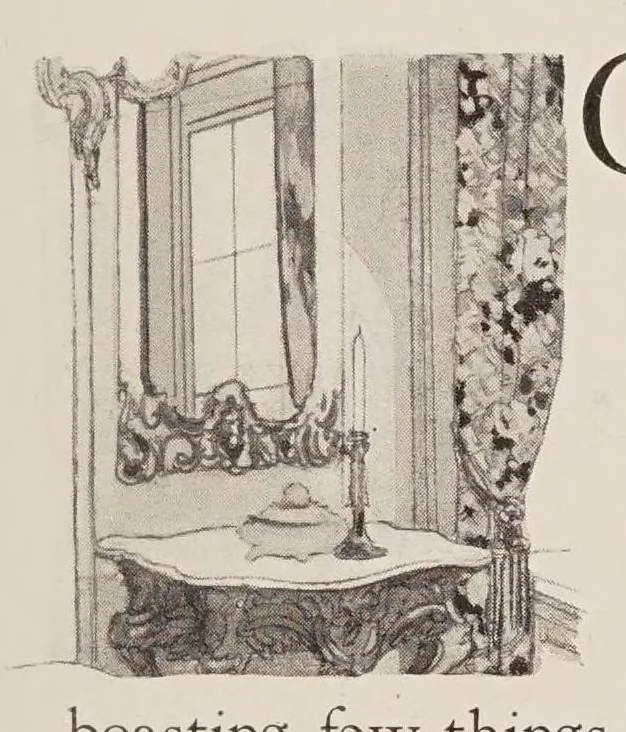 An illustration from Your home & the interior decorator : an expert service that costs you nothing, 1925, leaf 5