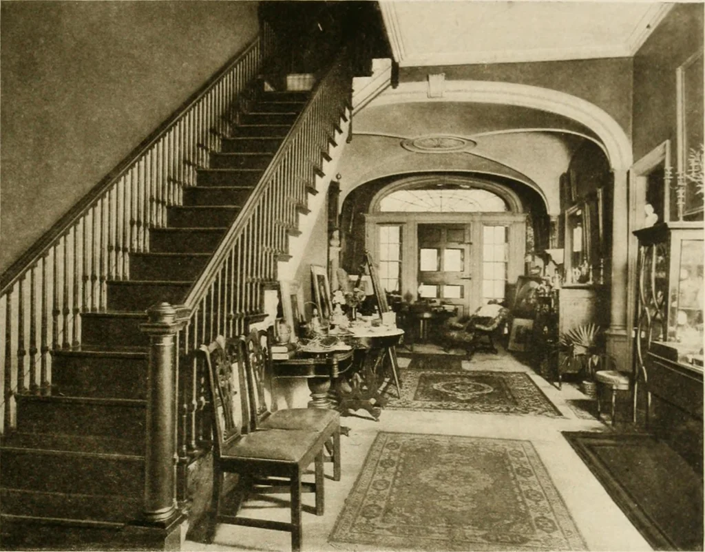 An illustration from Your home and its decoration; a series of practical suggestions for the painting, decorating, and furnishing of the home, comp. .., 1910, leaf 108