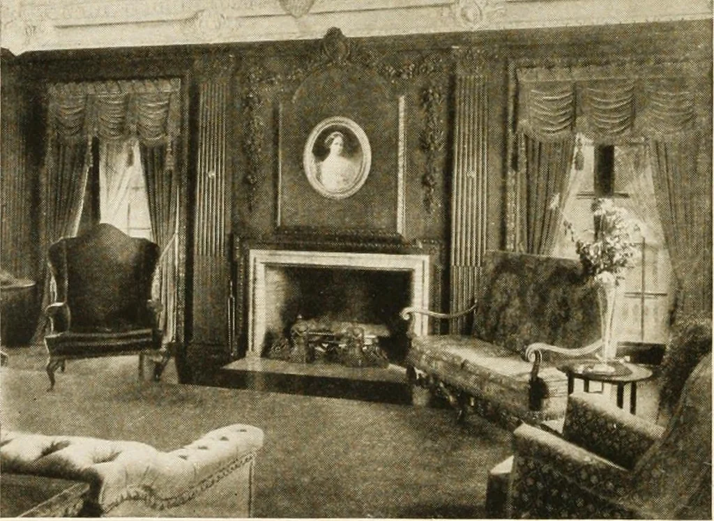 An illustration from Your home and its decoration; a series of practical suggestions for the painting, decorating, and furnishing of the home, comp. .., 1910, leaf 109