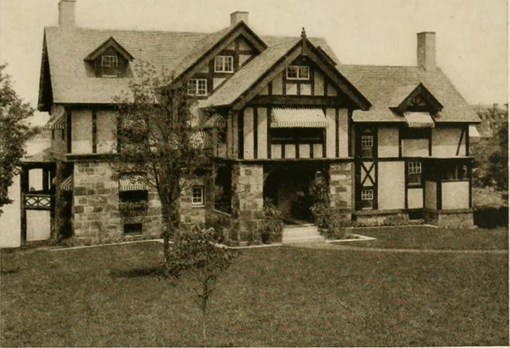 An illustration from Your home and its decoration; a series of practical suggestions for the painting, decorating, and furnishing of the home, comp. .., 1910, leaf 118
