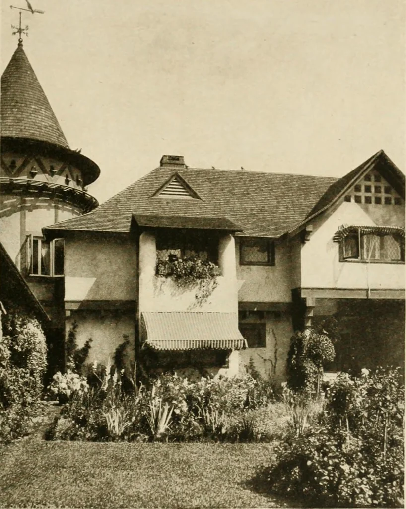 An illustration from Your home and its decoration; a series of practical suggestions for the painting, decorating, and furnishing of the home, comp. .., 1910, leaf 122