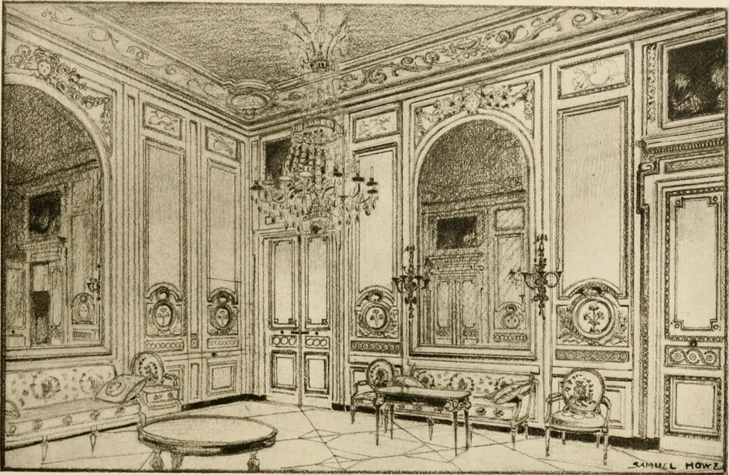 An illustration from Your home and its decoration; a series of practical suggestions for the painting, decorating, and furnishing of the home, comp. .., 1910, leaf 128