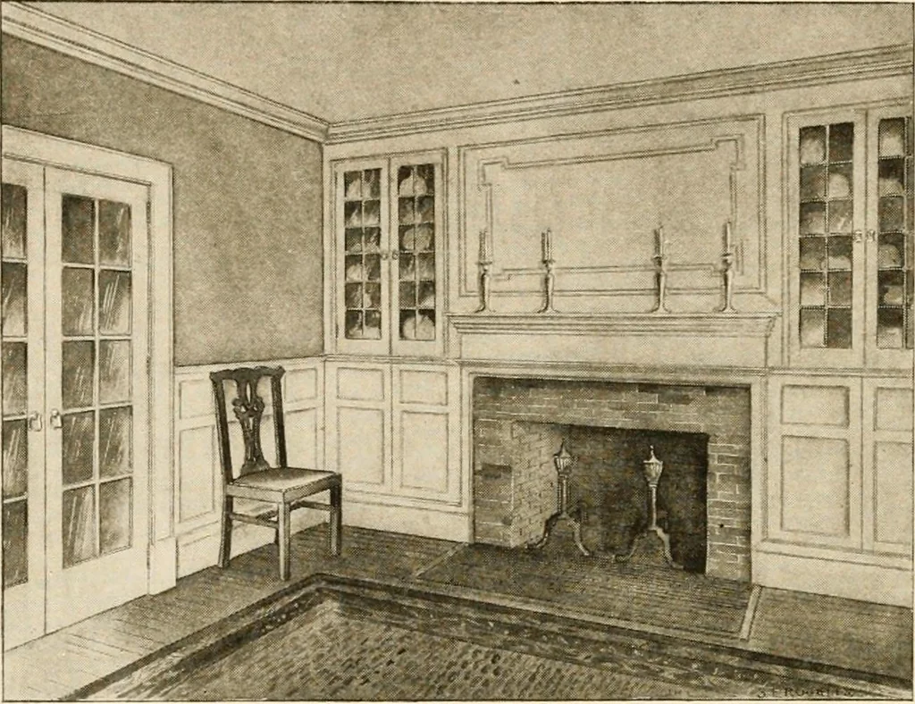 An illustration from Your home and its decoration; a series of practical suggestions for the painting, decorating, and furnishing of the home, comp. .., 1910, leaf 139