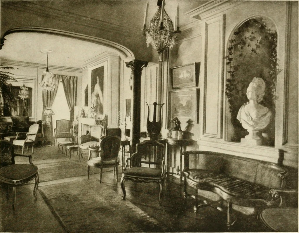 An illustration from Your home and its decoration; a series of practical suggestions for the painting, decorating, and furnishing of the home, comp. .., 1910, leaf 142