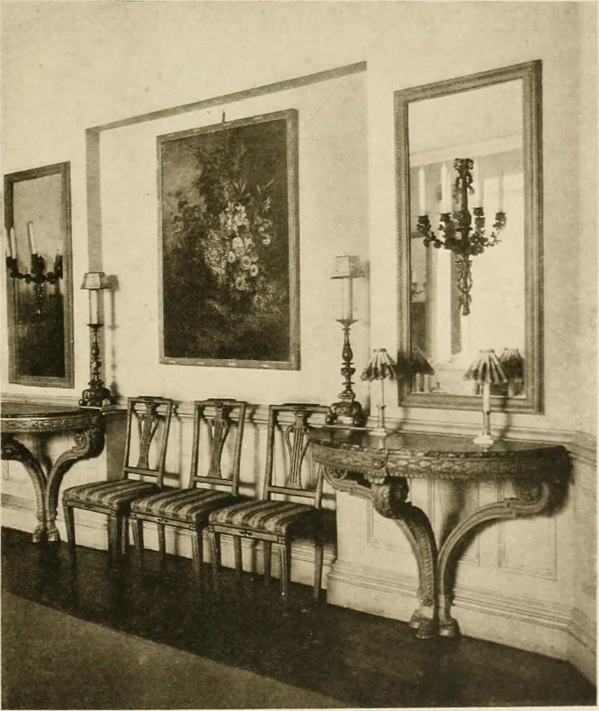 An illustration from Your home and its decoration; a series of practical suggestions for the painting, decorating, and furnishing of the home, comp. .., 1910, leaf 144