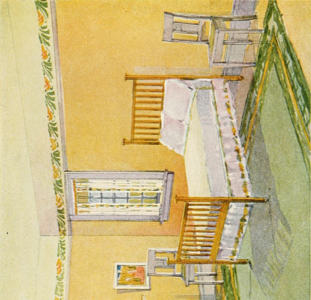 An illustration from Your home and its decoration; a series of practical suggestions for the painting, decorating, and furnishing of the home, comp. .., 1910, leaf 147