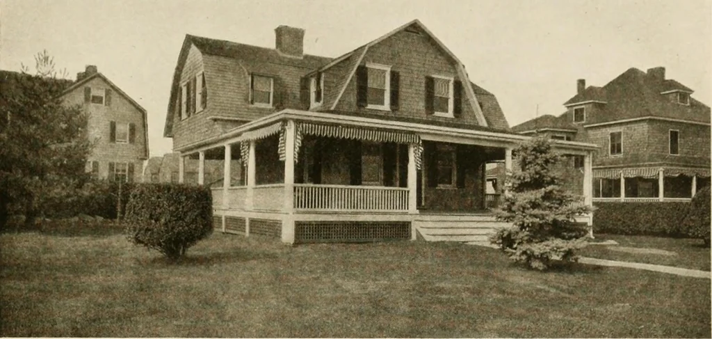 An illustration from Your home and its decoration; a series of practical suggestions for the painting, decorating, and furnishing of the home, comp. .., 1910, leaf 18