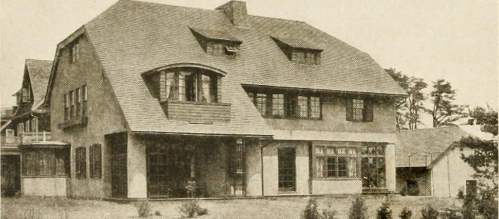 An illustration from Your home and its decoration; a series of practical suggestions for the painting, decorating, and furnishing of the home, comp. .., 1910, leaf 23