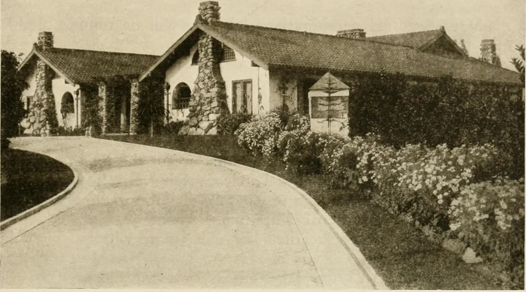 An illustration from Your home and its decoration; a series of practical suggestions for the painting, decorating, and furnishing of the home, comp. .., 1910, leaf 24