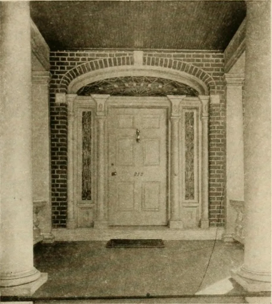 An illustration from Your home and its decoration; a series of practical suggestions for the painting, decorating, and furnishing of the home, comp. .., 1910, leaf 28