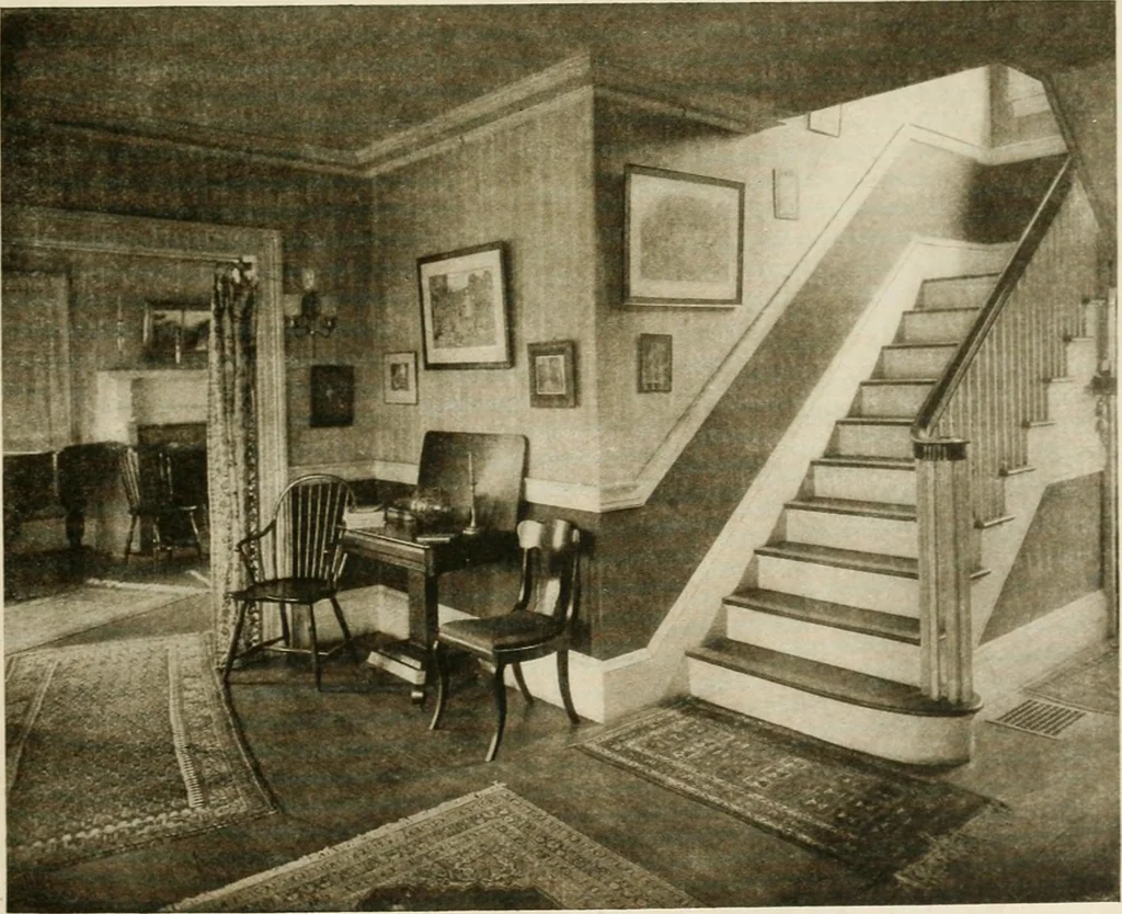 An illustration from Your home and its decoration; a series of practical suggestions for the painting, decorating, and furnishing of the home, comp. .., 1910, leaf 32