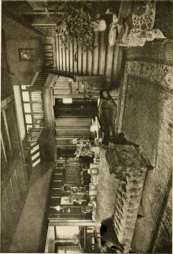 An illustration from Your home and its decoration; a series of practical suggestions for the painting, decorating, and furnishing of the home, comp. .., 1910, leaf 39