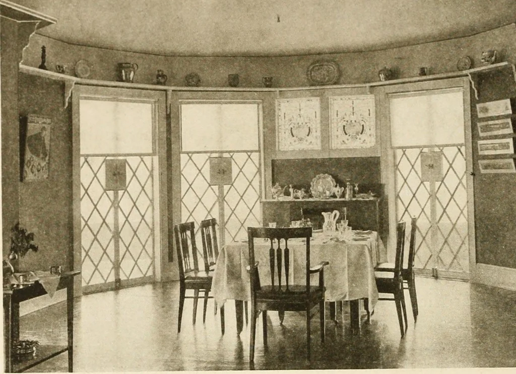 An illustration from Your home and its decoration; a series of practical suggestions for the painting, decorating, and furnishing of the home, comp. .., 1910, leaf 45