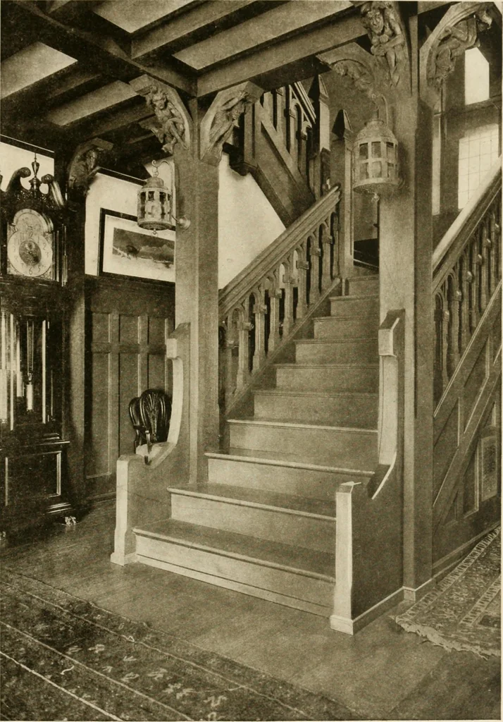 An illustration from Your home and its decoration; a series of practical suggestions for the painting, decorating, and furnishing of the home, comp. .., 1910, leaf 46