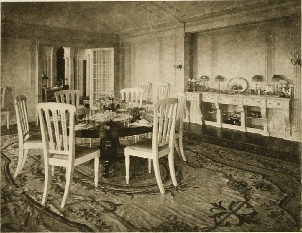 An illustration from Your home and its decoration; a series of practical suggestions for the painting, decorating, and furnishing of the home, comp. .., 1910, leaf 47