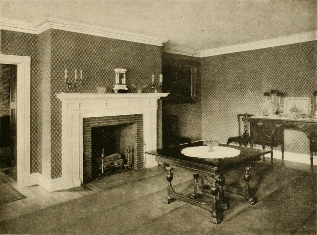 An illustration from Your home and its decoration; a series of practical suggestions for the painting, decorating, and furnishing of the home, comp. .., 1910, leaf 52