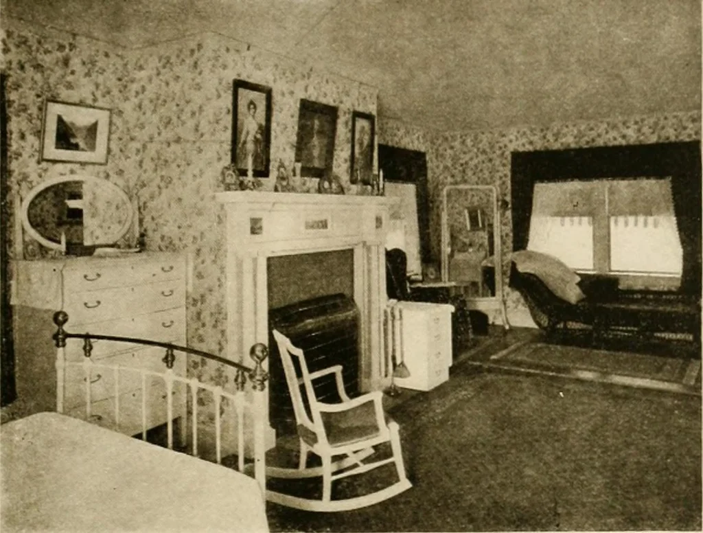 An illustration from Your home and its decoration; a series of practical suggestions for the painting, decorating, and furnishing of the home, comp. .., 1910, leaf 56