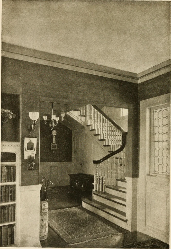 An illustration from Your home and its decoration; a series of practical suggestions for the painting, decorating, and furnishing of the home, comp. .., 1910, leaf 57