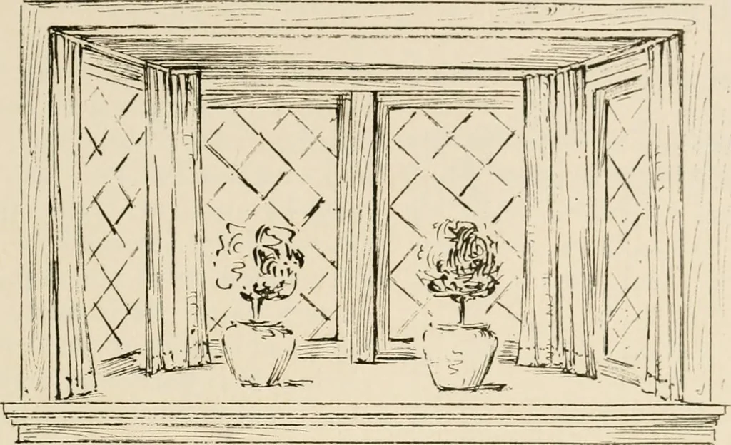 An illustration from Your home and its decoration; a series of practical suggestions for the painting, decorating, and furnishing of the home, comp. .., 1910, leaf 62