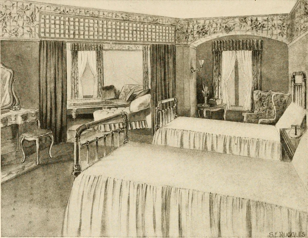 An illustration from Your home and its decoration; a series of practical suggestions for the painting, decorating, and furnishing of the home, comp. .., 1910, leaf 65