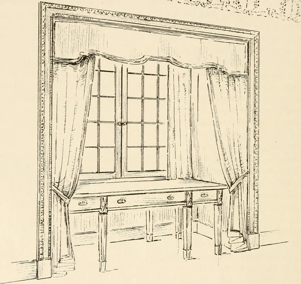 An illustration from Your home and its decoration; a series of practical suggestions for the painting, decorating, and furnishing of the home, comp. .., 1910, leaf 69