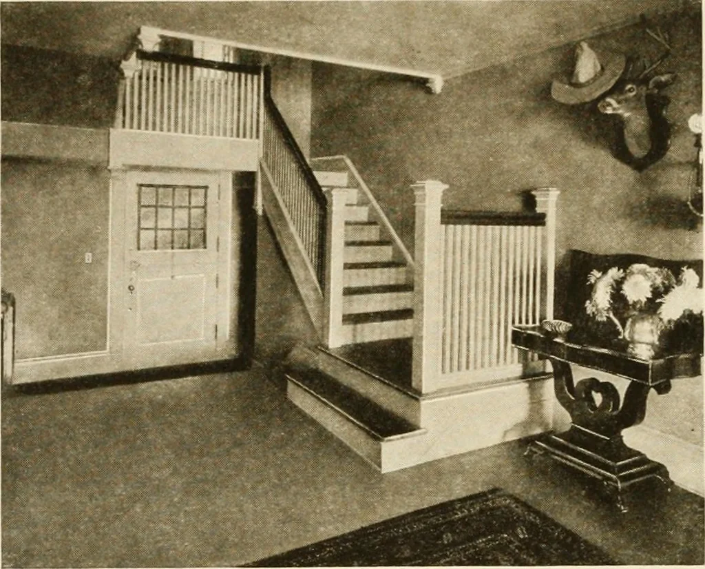 An illustration from Your home and its decoration; a series of practical suggestions for the painting, decorating, and furnishing of the home, comp. .., 1910, leaf 95