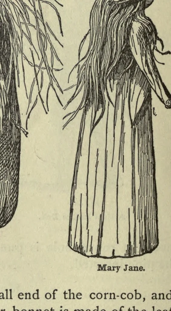 An illustration from How to amuse yourself and others; the American girl's handy book, 1905, leaf 196