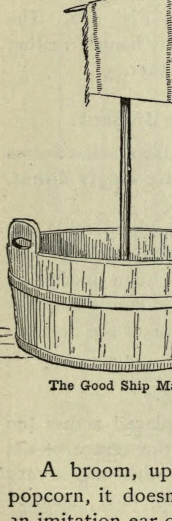 An illustration from How to amuse yourself and others; the American girl's handy book, 1905, leaf 329
