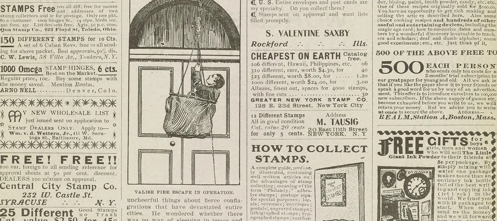 An illustration from The Youth's realm, 1906, leaf 2