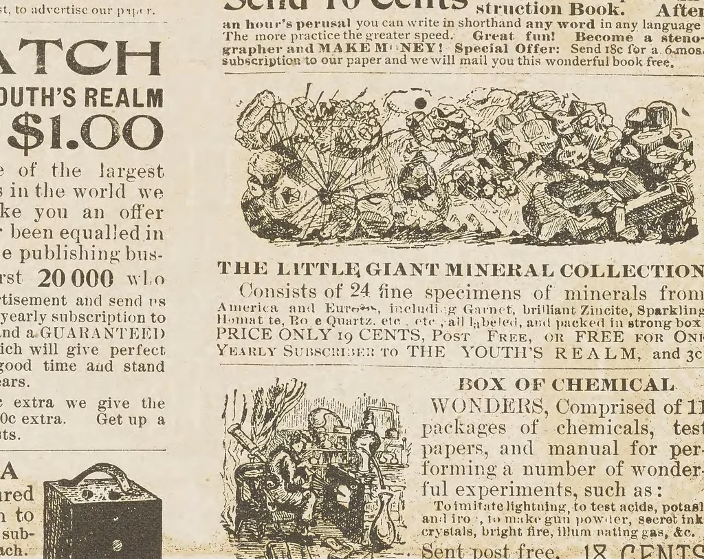 An illustration from The Youth's realm, 1906, leaf 2