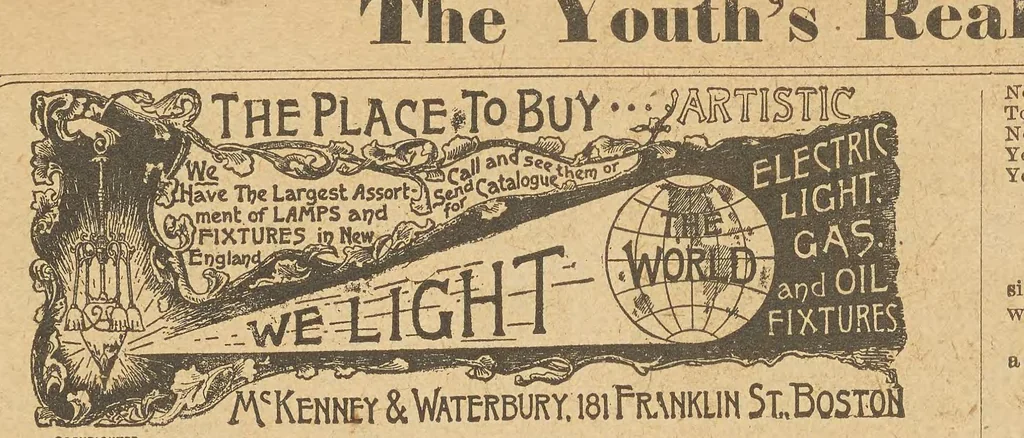 An illustration from The Youth's realm, 1906, leaf 9