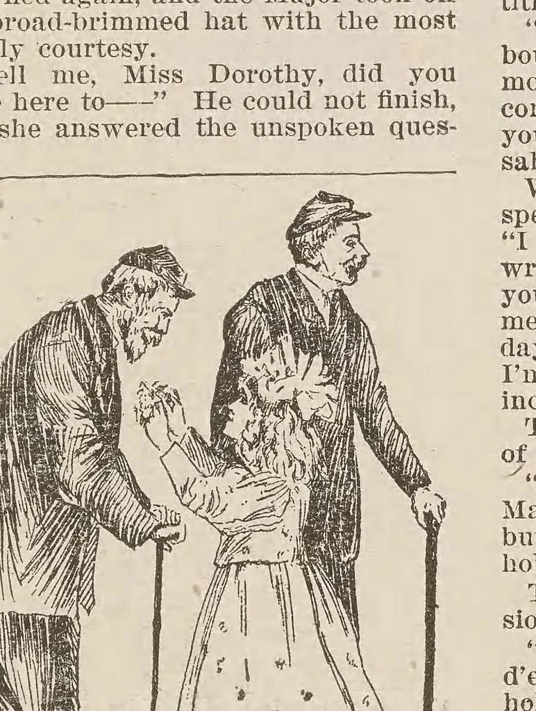 An illustration from The Youth's realm, 1906, leaf 2