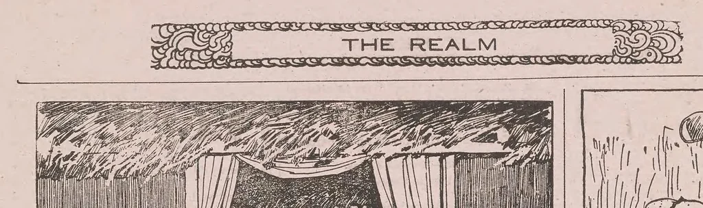An illustration from The Youth's realm, 1906, leaf 7
