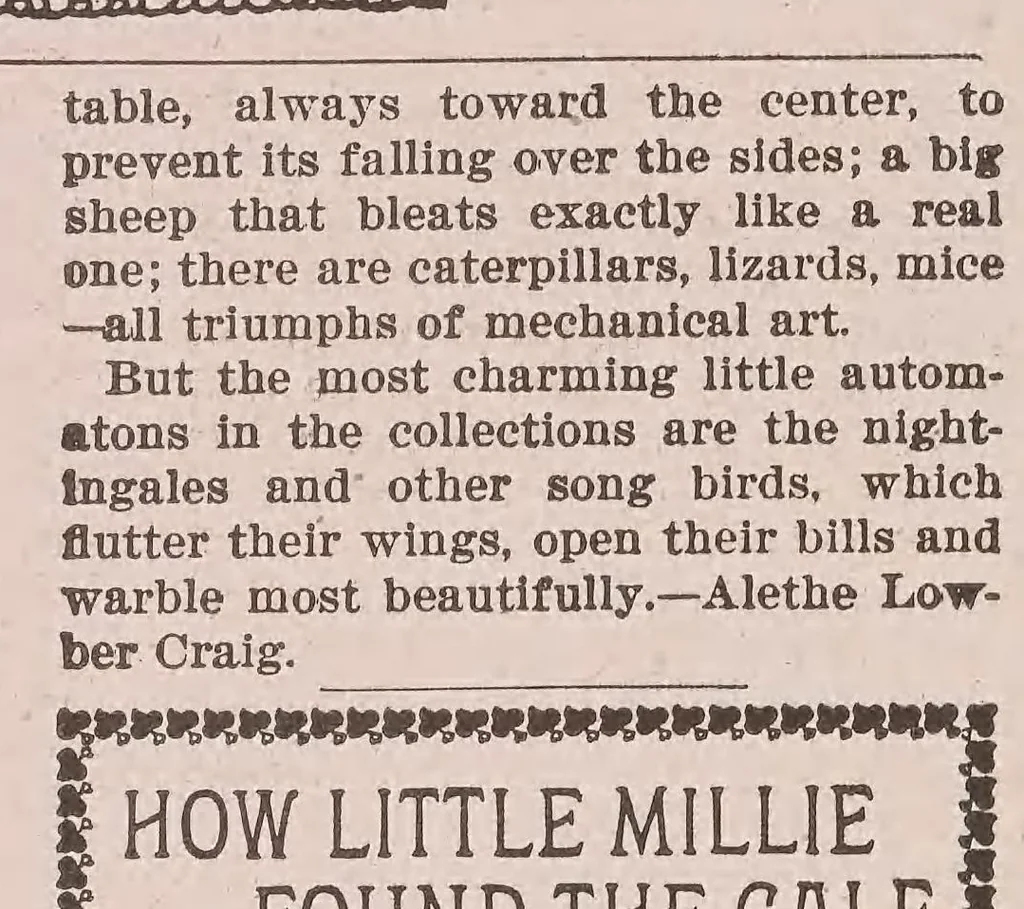 An illustration from The Youth's realm, 1906, leaf 6
