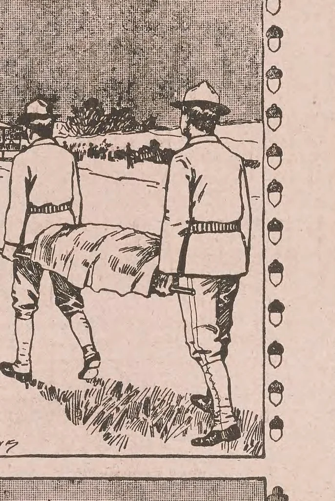 An illustration from The Youth's realm, 1906, leaf 3