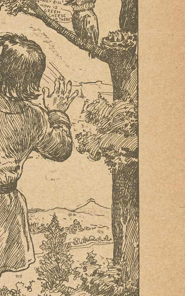 An illustration from The Youth's realm, 1906, leaf 1