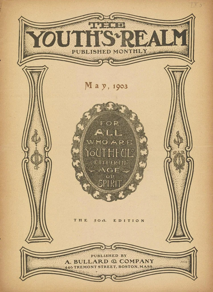An illustration from The Youth's realm, 1906, leaf 1